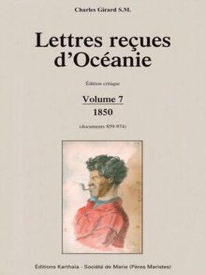 cover image of Lettres reçues d'Océanie, Volume 7 1850